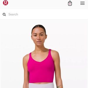 Lululemon (LIMITED EDITION) tie dye align tank